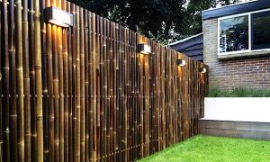 bamboo fence panels by dr garden landscaping sydney australia