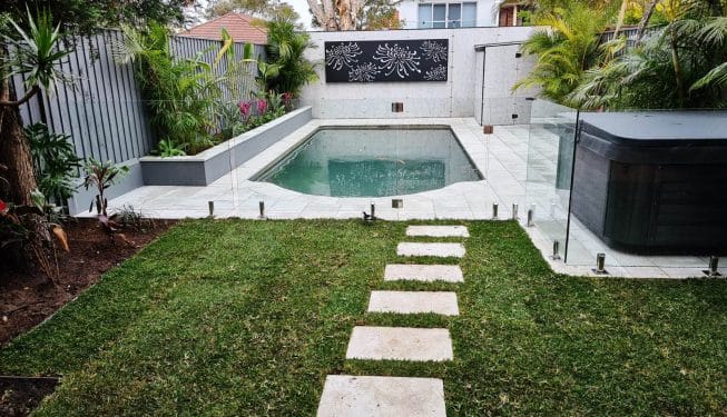 North Bondi Back yard completed