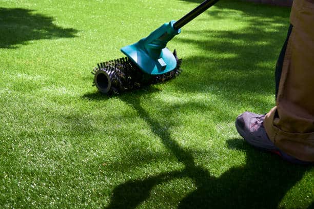 synthetic grass installation